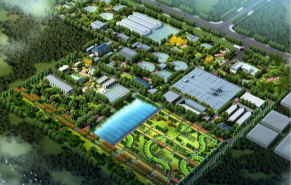 岳阳市幼仓房污水处置厂三期项目提前通水，，，，，，彰显“国祯速度”