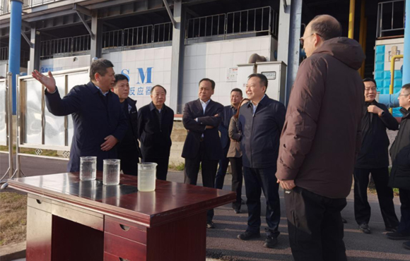 宋国权带队调研腾博诚信为本龙湖入湖口水质提升站