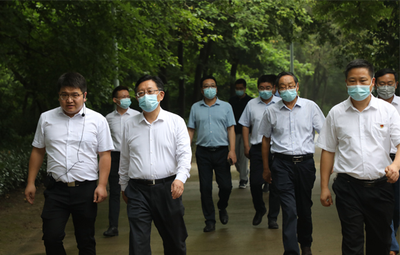 中国节能党委书记 董事长宋鑫调研腾博诚信为本